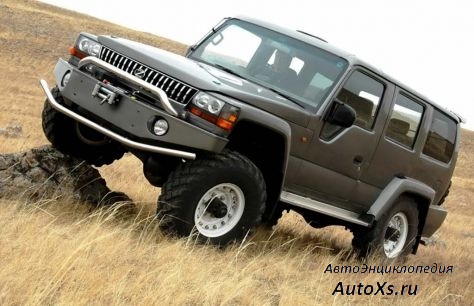 На базе автомобиля ГАЗ-66 построили Mega Cruiser Russia